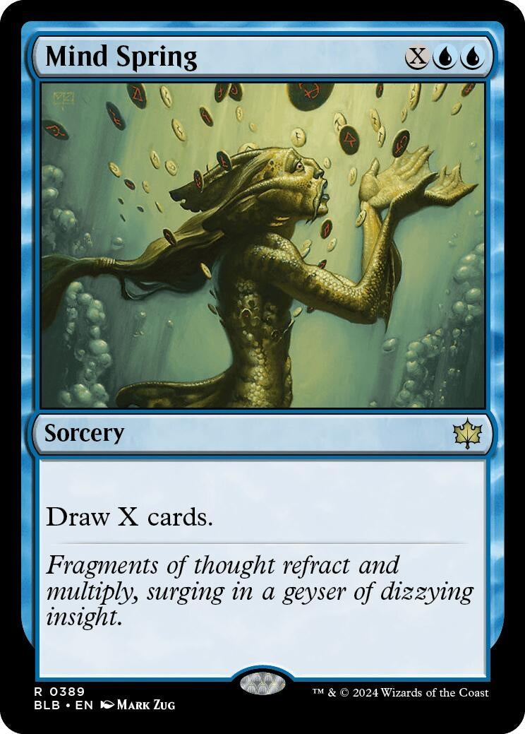 Image for Mind Spring (389) (Bloomburrow) - Magic: The Gathering