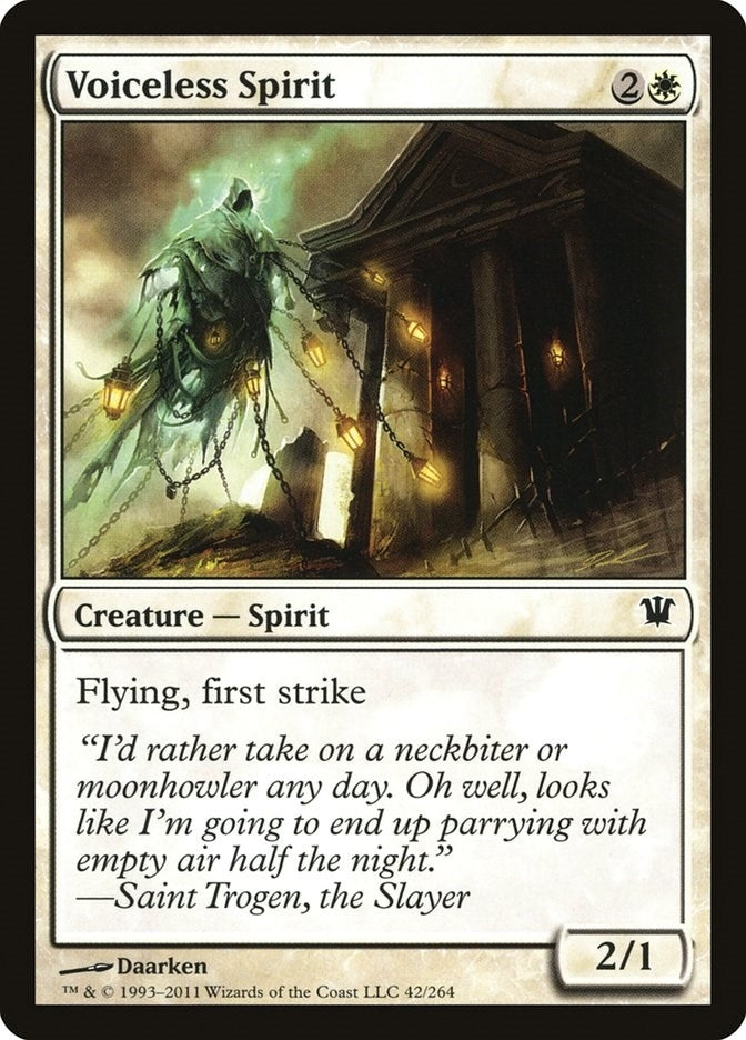 Voiceless Spirit (42) (Innistrad)