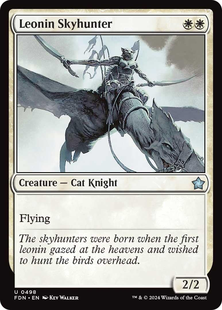Leonin Skyhunter (498) (Foundations)