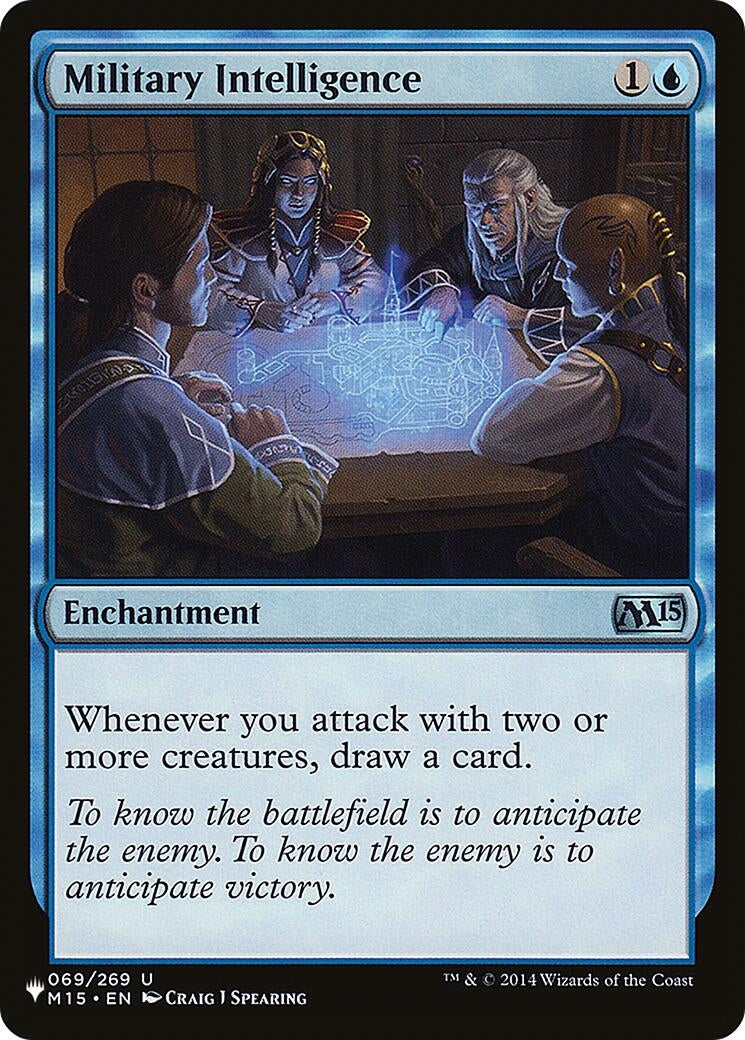 Image for Military Intelligence (069/269) (The List Reprints) - Magic: The Gathering