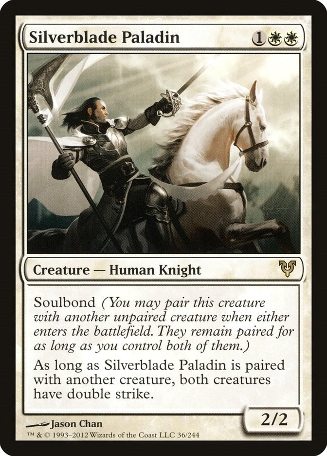Image for Silverblade Paladin (36) (Avacyn Restored) - Magic: The Gathering