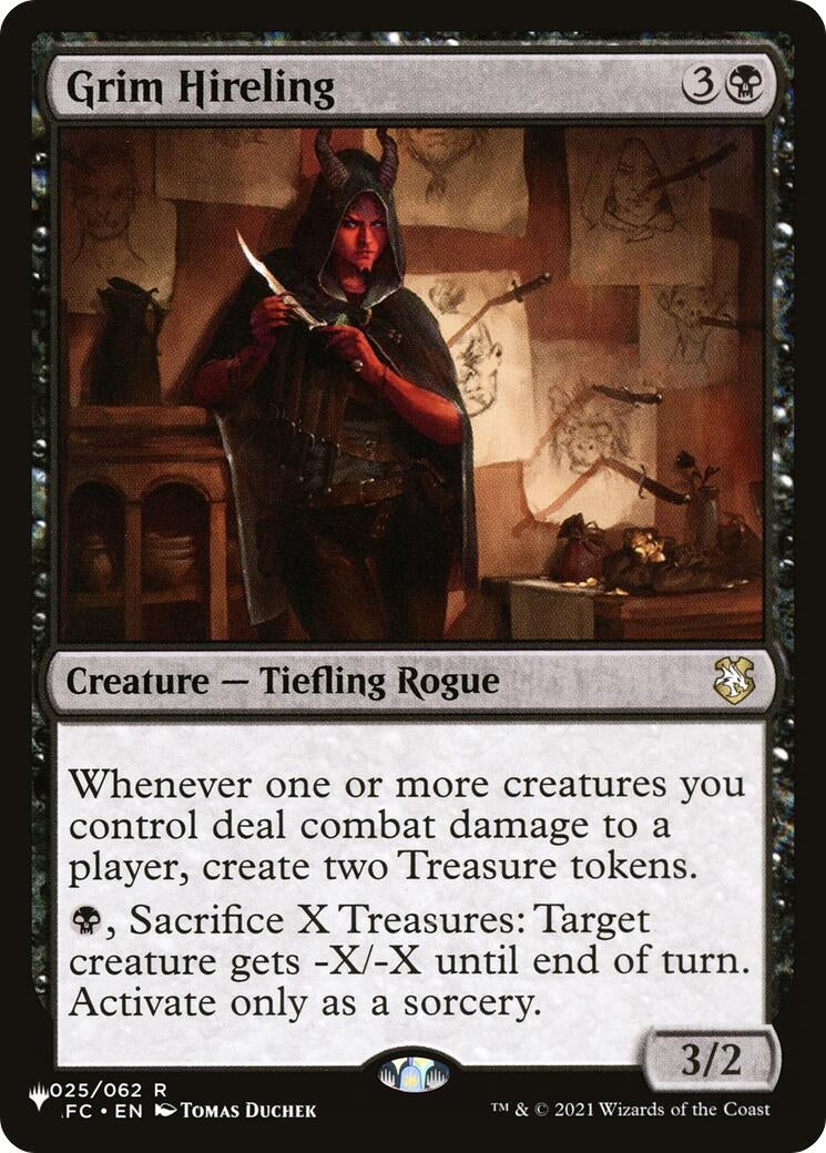 Grim Hireling (025/062) (The List Reprints)