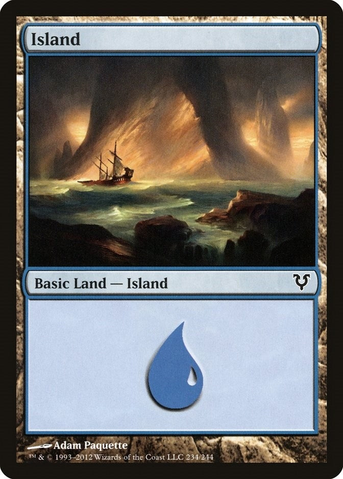 Island (234) (234) (Avacyn Restored)