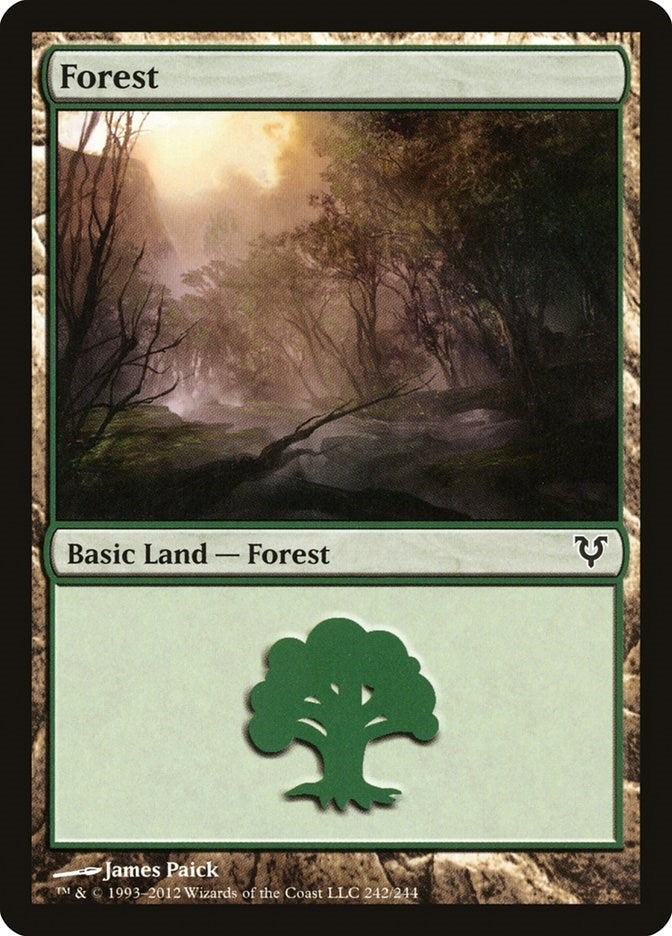 Image for Forest (242) (242) (Avacyn Restored) - Magic: The Gathering