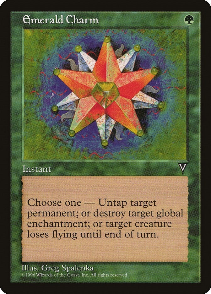 Image for Emerald Charm (106) (Visions) - Magic: The Gathering
