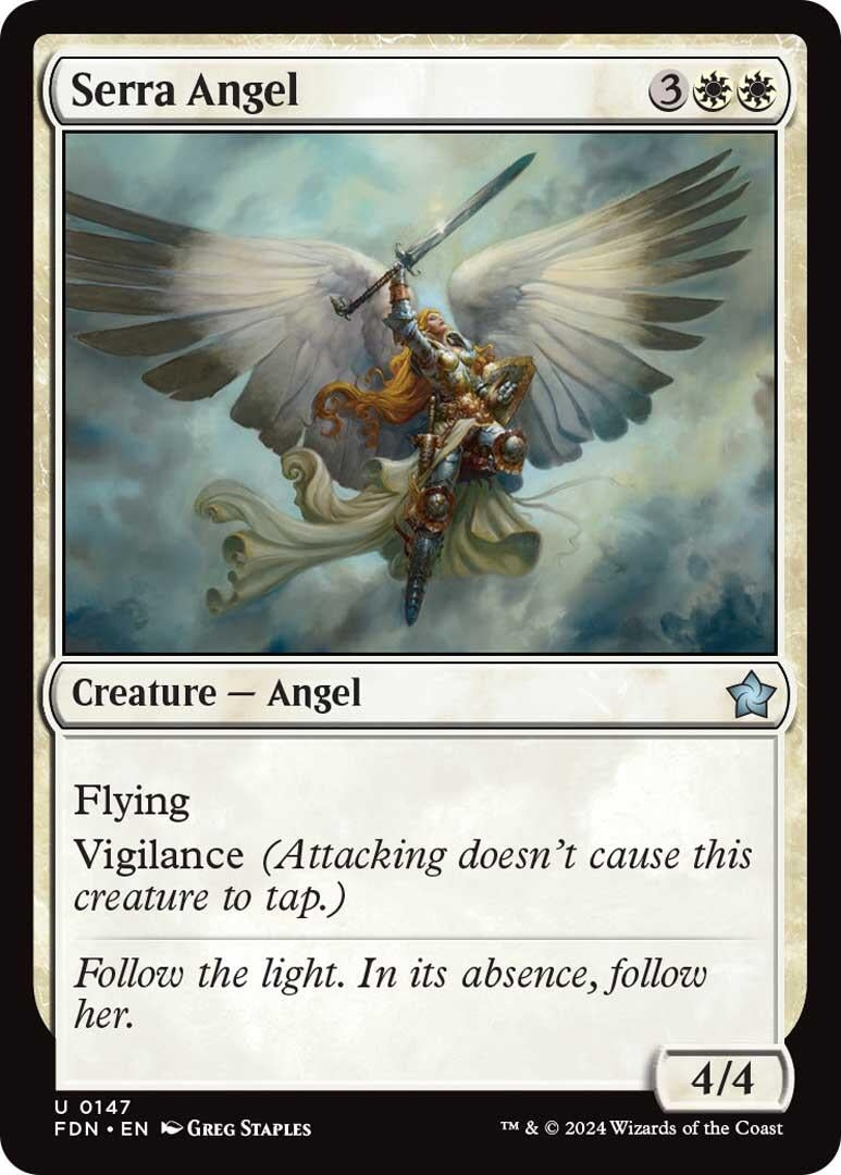 Serra Angel (147) (Foundations)