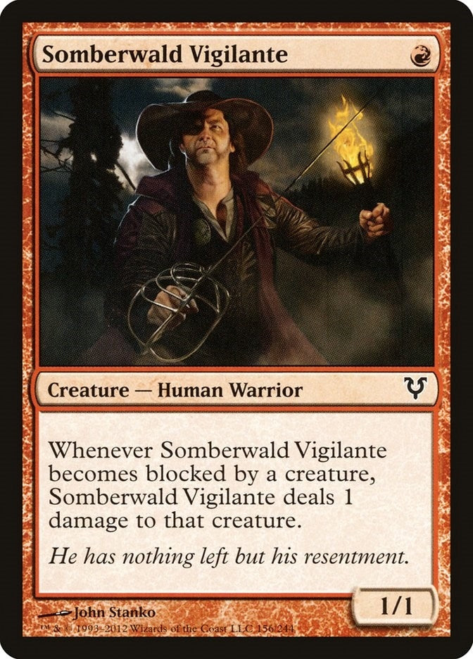 Somberwald Vigilante (156) (Avacyn Restored)