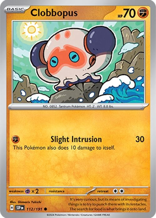 Clobbopus (112/191) (SV08: Surging Sparks)
