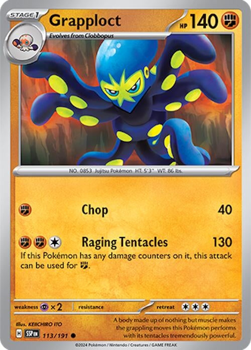 Grapploct (113/191) (SV08: Surging Sparks)