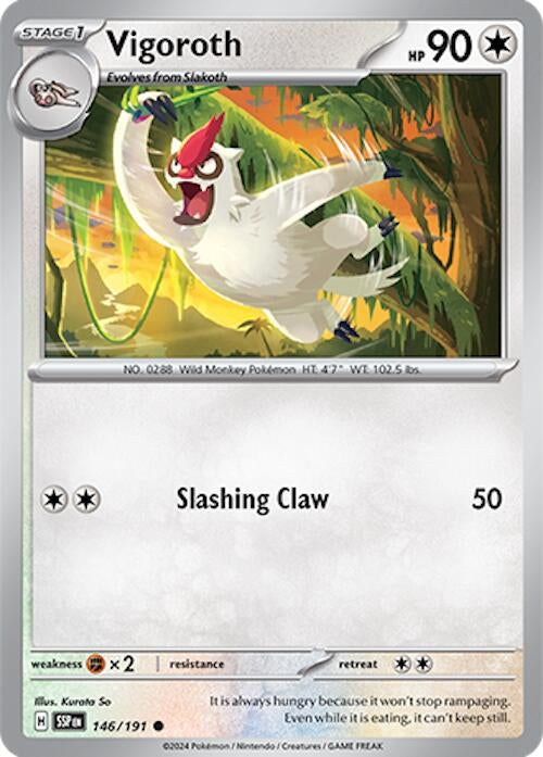 Vigoroth (146/191) (SV08: Surging Sparks)
