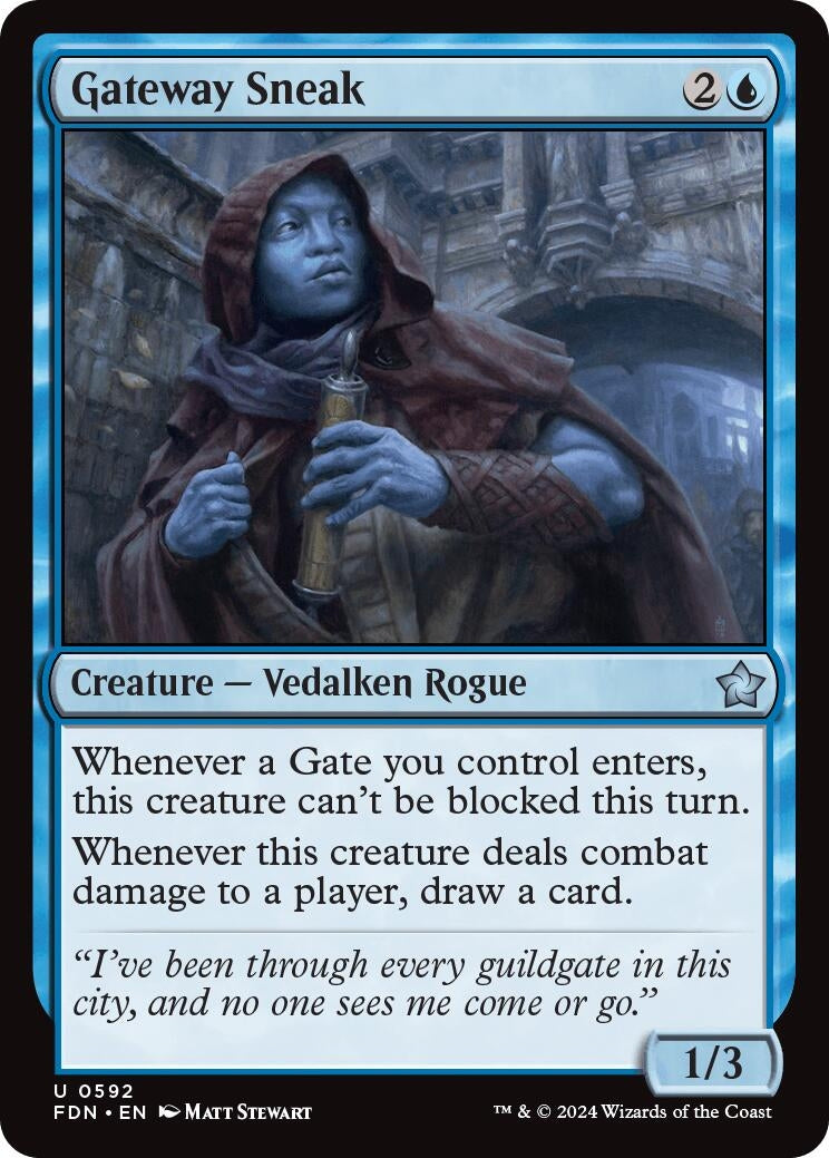Gateway Sneak (592) (Foundations)