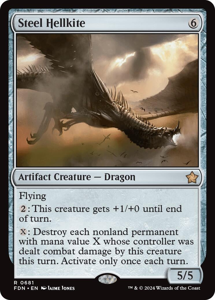 Steel Hellkite (681) (Foundations)