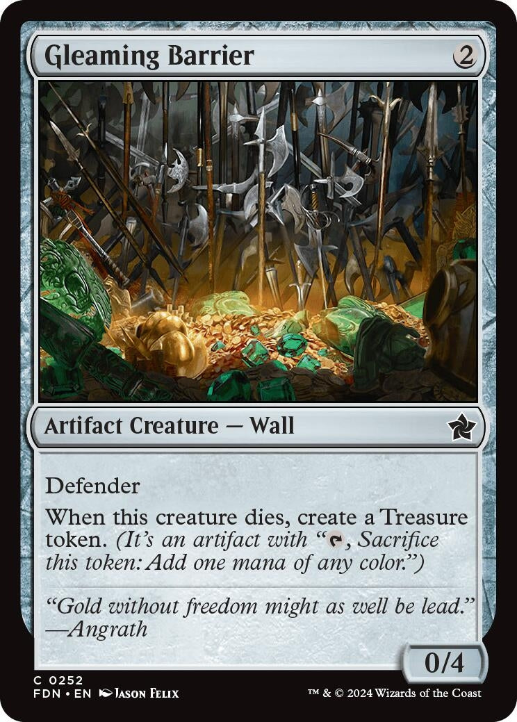 Gleaming Barrier (252) (Foundations)