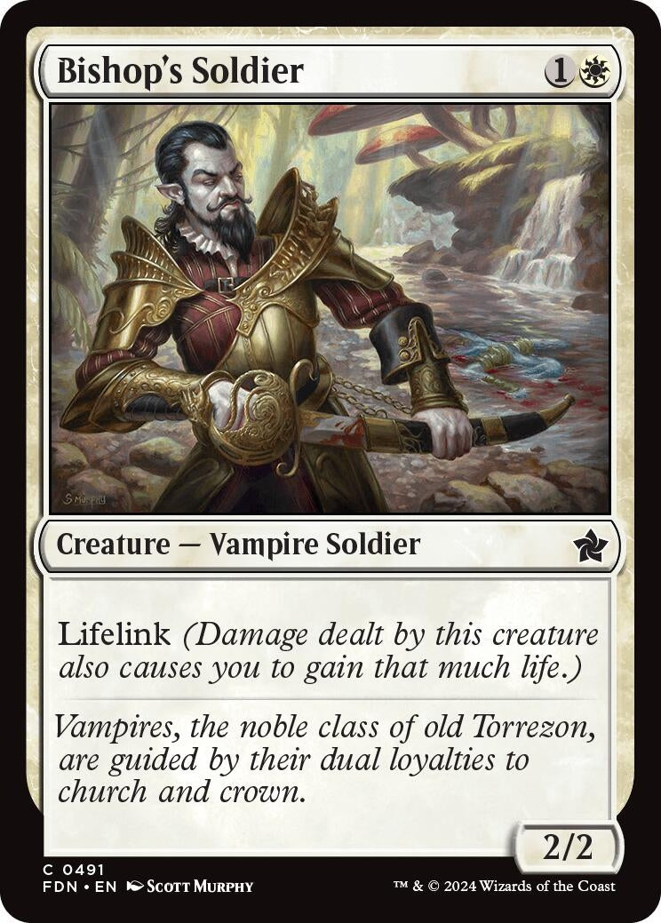 Bishop's Soldier (491) (Foundations)
