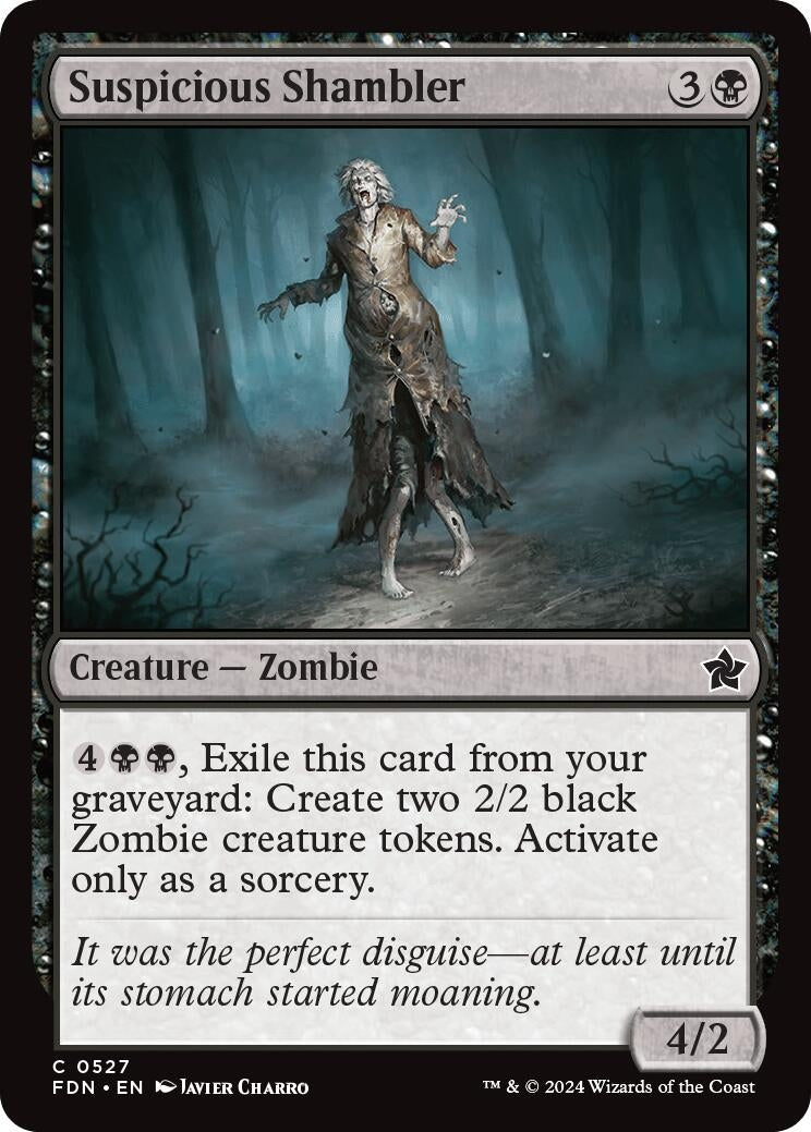 Suspicious Shambler (527) (Foundations)