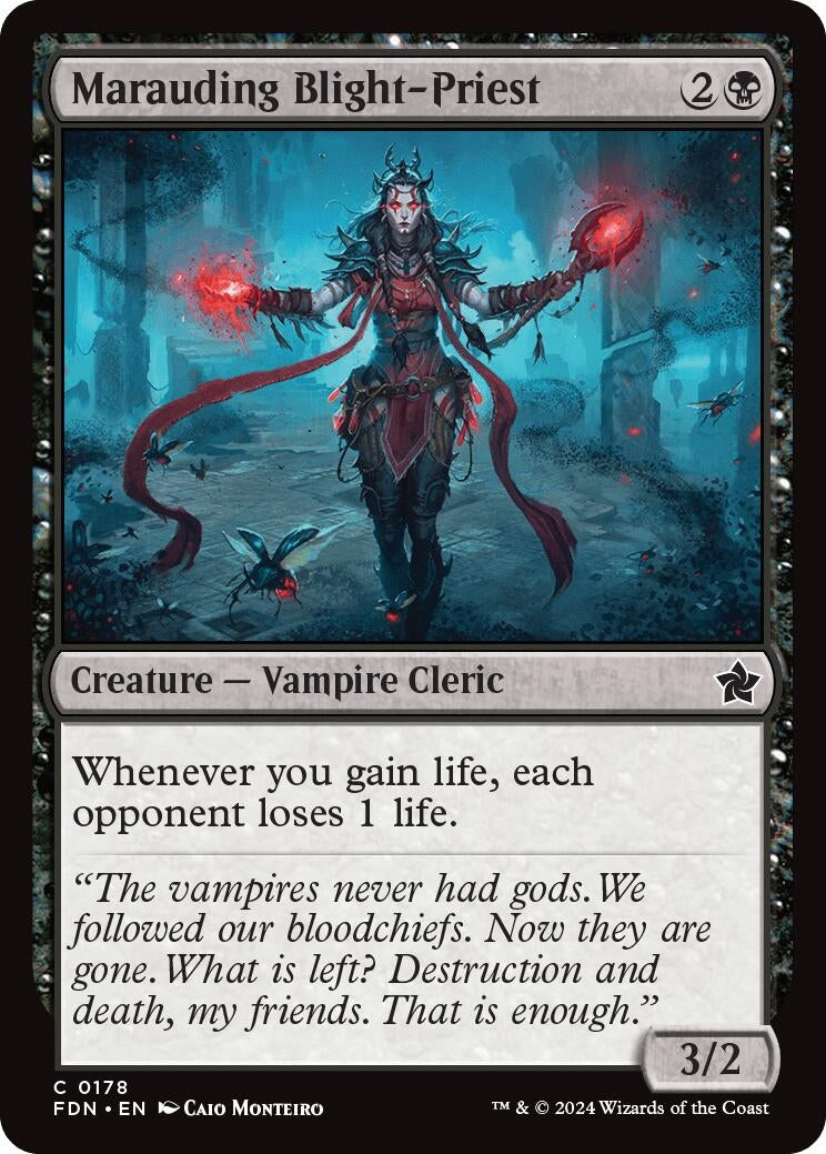 Marauding Blight-Priest (178) (Foundations)