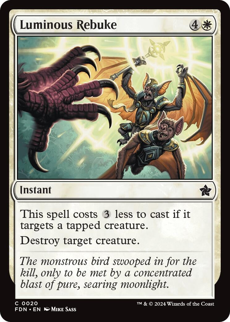 Luminous Rebuke (20) (Foundations)