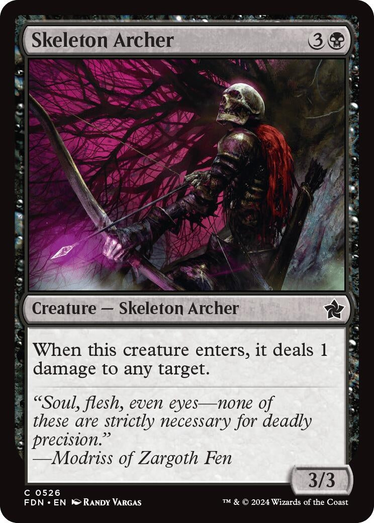 Skeleton Archer (526) (Foundations)