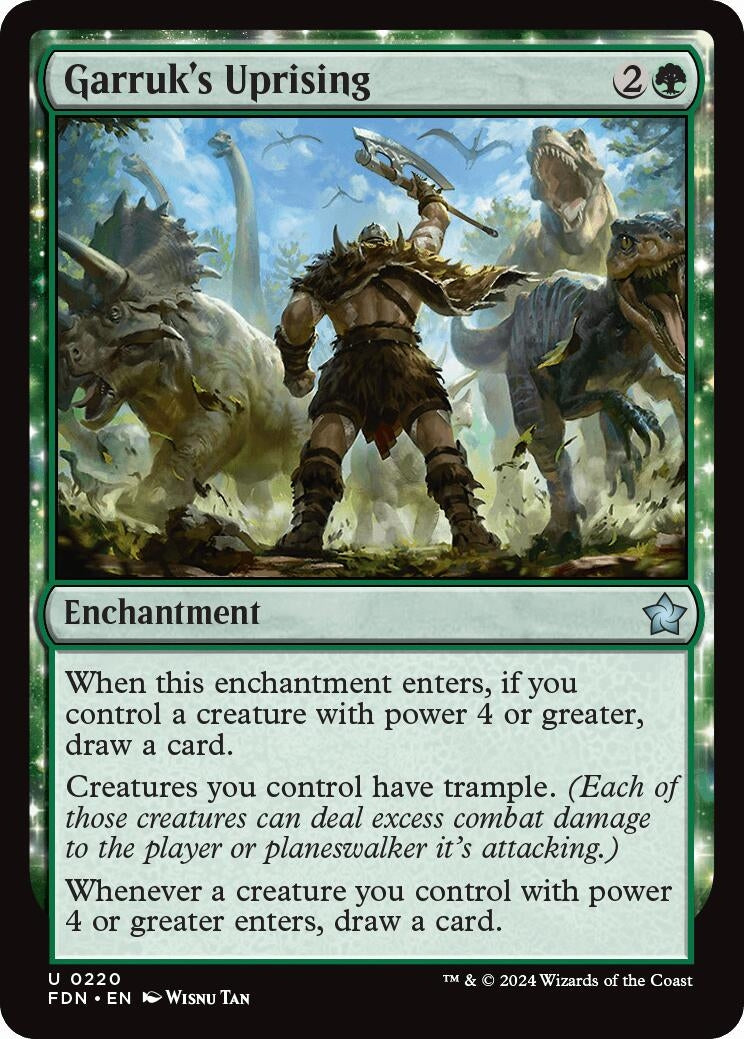 Garruk's Uprising (220) (Foundations)