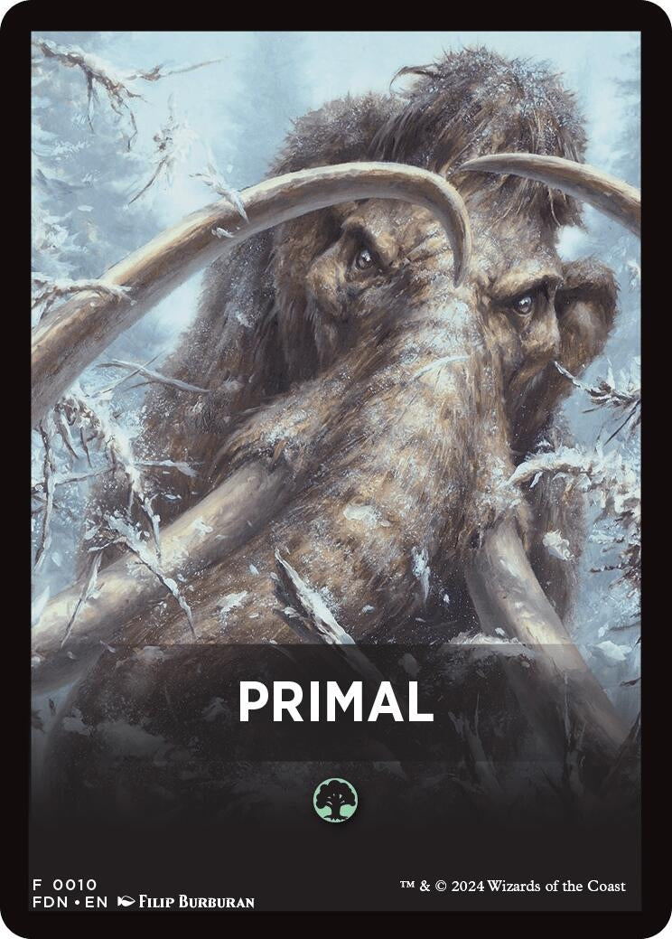 Primal Theme Card (10) (Foundations)