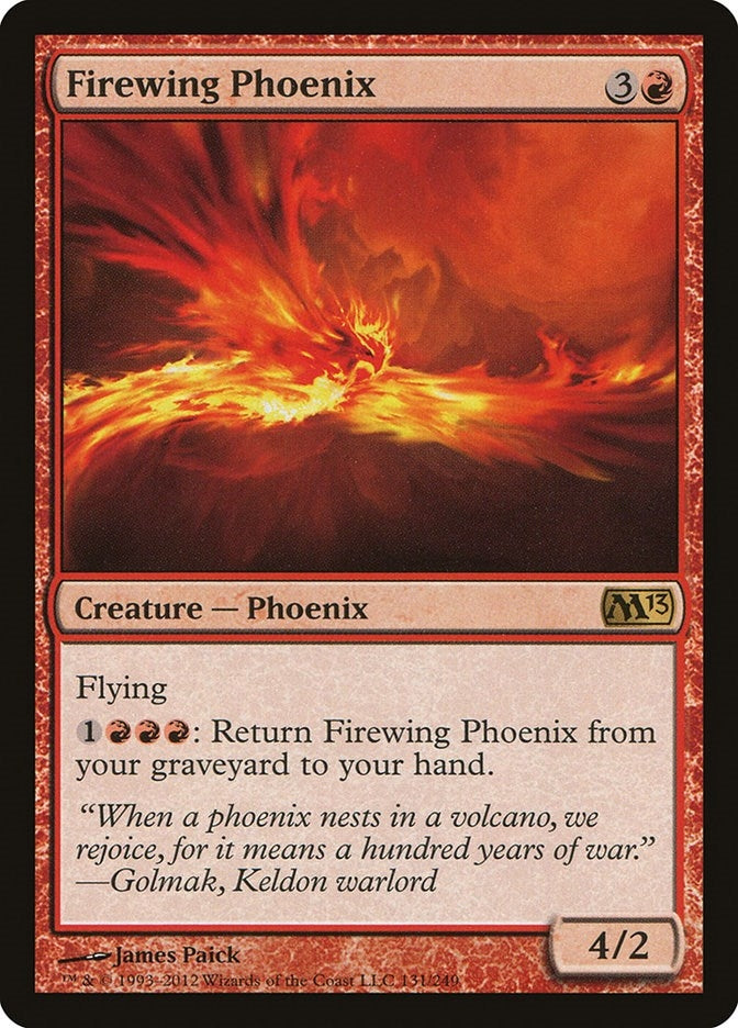 Image for Firewing Phoenix (131) (Magic 2013 (M13)) - Magic: The Gathering