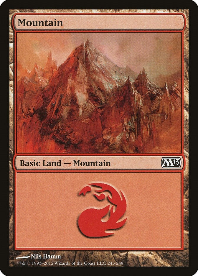 Mountain (243) (243) (Magic 2013 (M13))