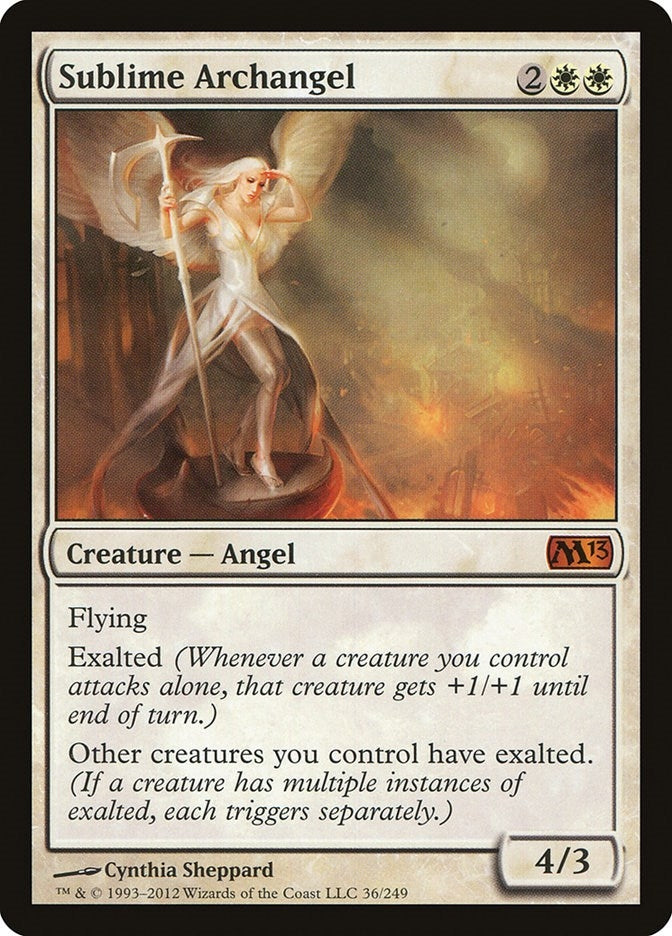 Sublime Archangel (36) (Magic 2013 (M13))