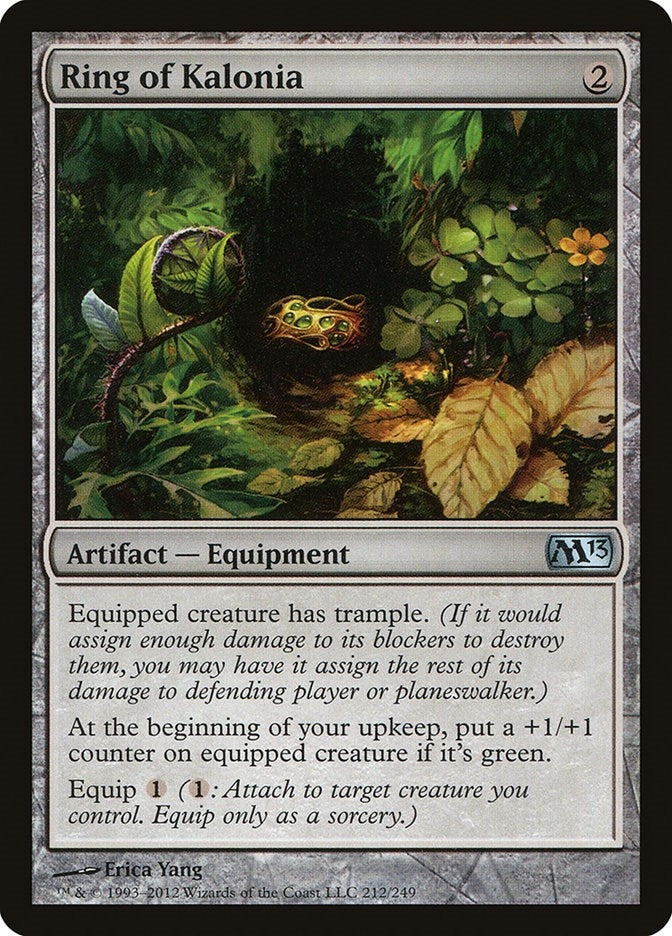 Image for Ring of Kalonia (212) (Magic 2013 (M13)) (M13) - Magic: The Gathering