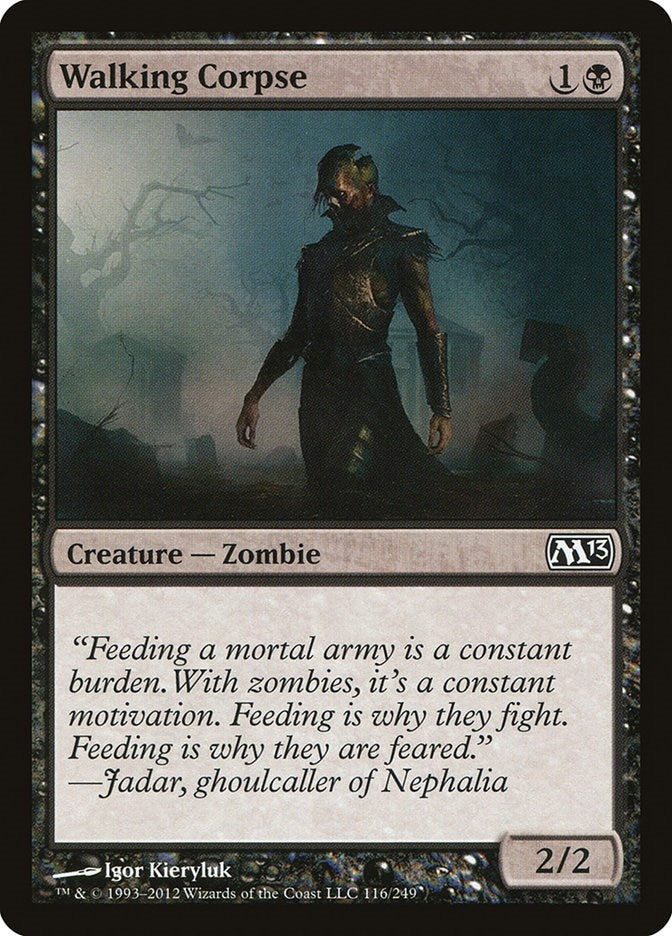 Image for Walking Corpse (116) (Magic 2013 (M13)) (M13) - Magic: The Gathering