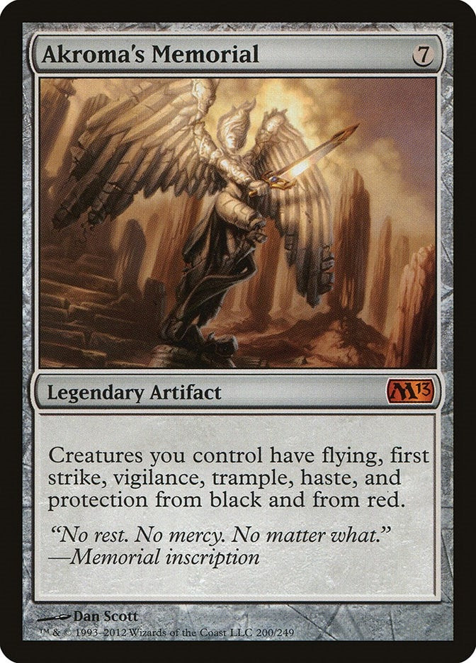 Image for Akroma's Memorial (200) (Magic 2013 (M13)) (M13) - Magic: The Gathering
