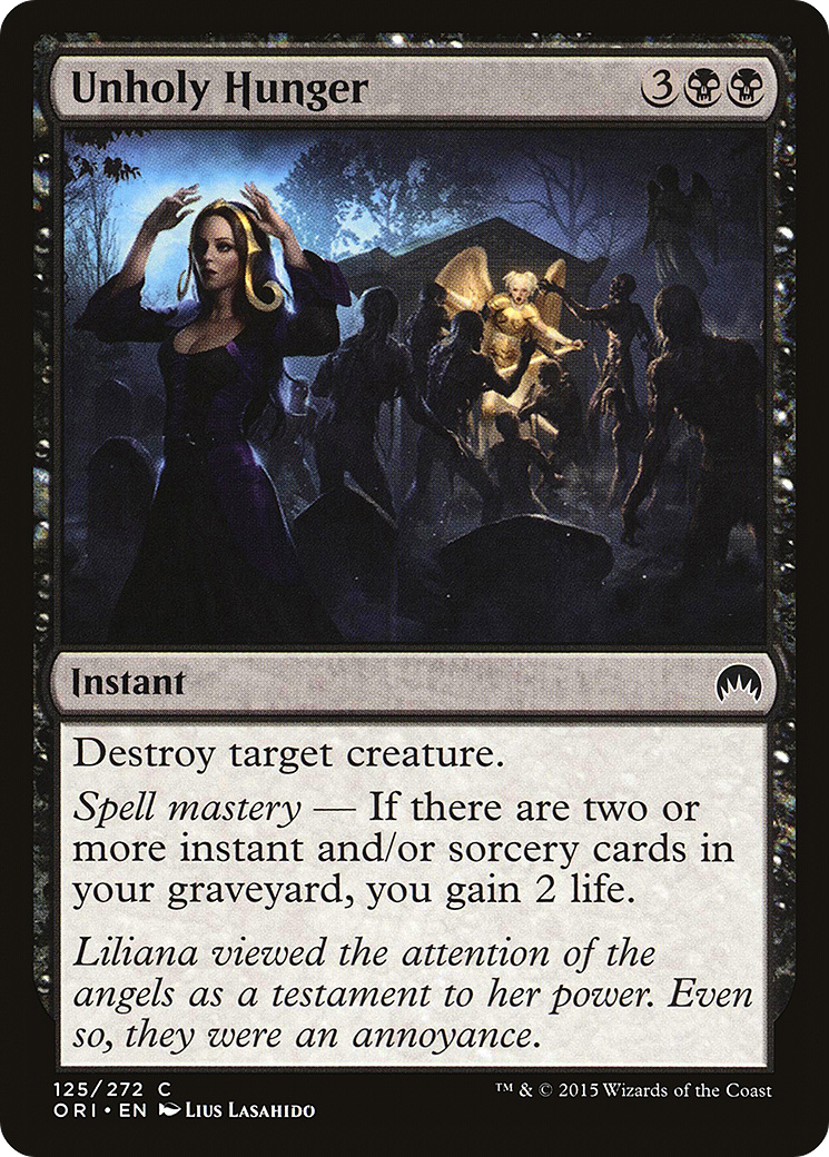 Unholy Hunger (125) (ORI)