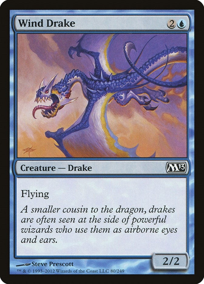 Image for Wind Drake (80) (Magic 2013 (M13)) (M13) - Magic: The Gathering
