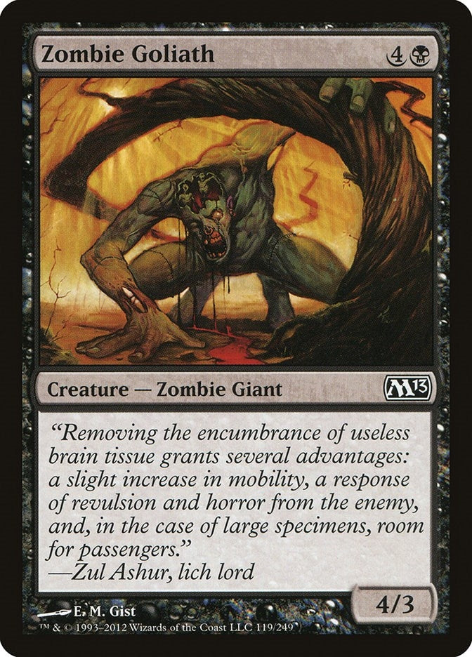 Zombie Goliath (119) (Magic 2013 (M13))