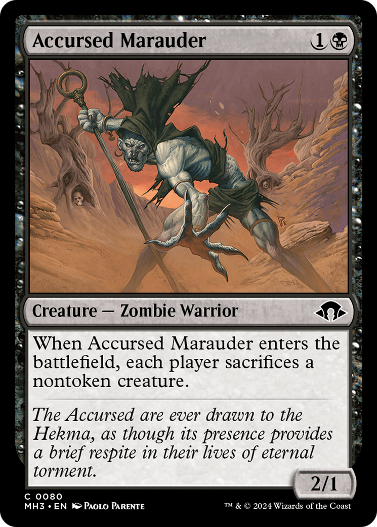 Accursed Marauder (80) (MH3)
