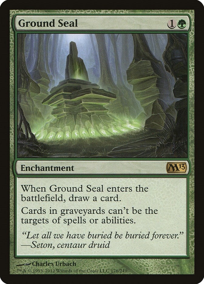 Image for Ground Seal (176) (Magic 2013 (M13)) (M13) - Magic: The Gathering