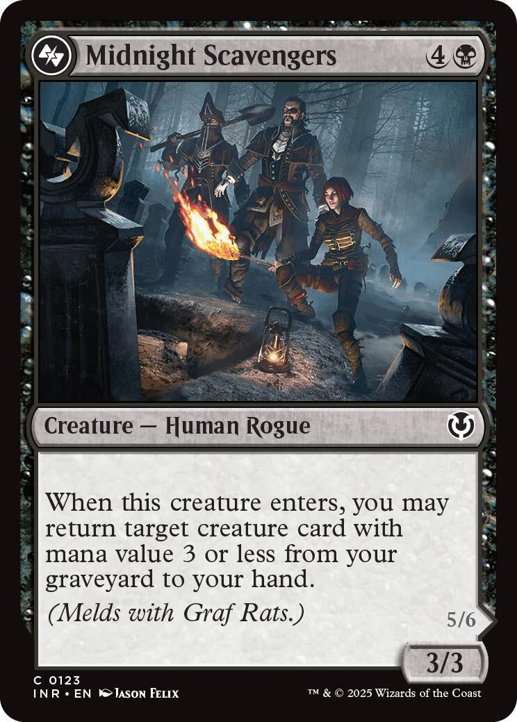 Image for Midnight Scavengers (123) (Innistrad Remastered) - Magic: The Gathering