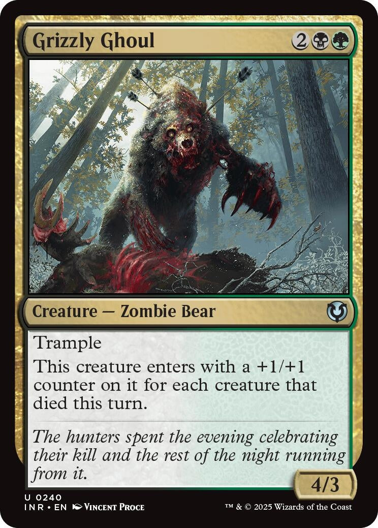Image for Grizzly Ghoul (240) (Innistrad Remastered) - Magic: The Gathering