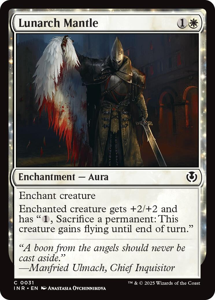Image for Lunarch Mantle (31) (Innistrad Remastered) - Magic: The Gathering