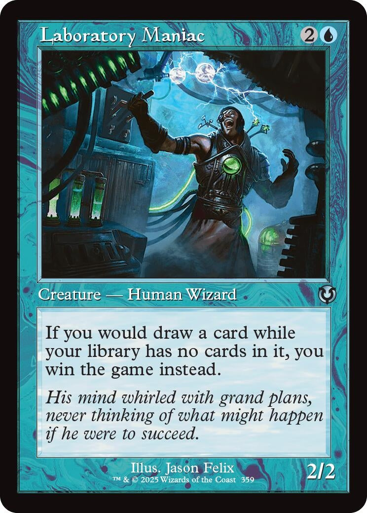 Image for Laboratory Maniac (Retro Frame) (359) (Innistrad Remastered) - Magic: The Gathering