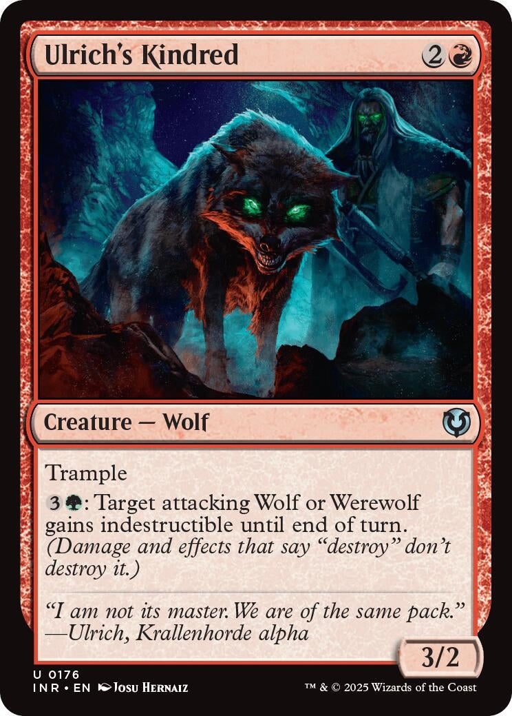 Image for Ulrich's Kindred (176) (Innistrad Remastered) - Magic: The Gathering