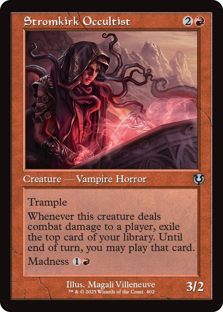 Image for Stromkirk Occultist (Retro Frame) (402) (Innistrad Remastered) - Magic: The Gathering