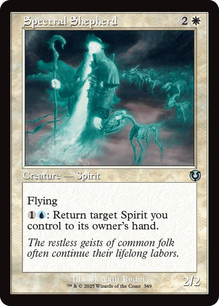 Image for Spectral Shepherd (Retro Frame) (349) (Innistrad Remastered) - Magic: The Gathering