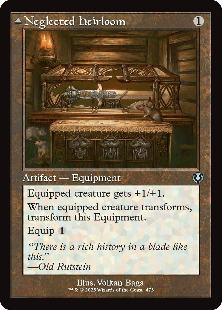 Image for Neglected Heirloom (Retro Frame) (473) (Innistrad Remastered) - Magic: The Gathering