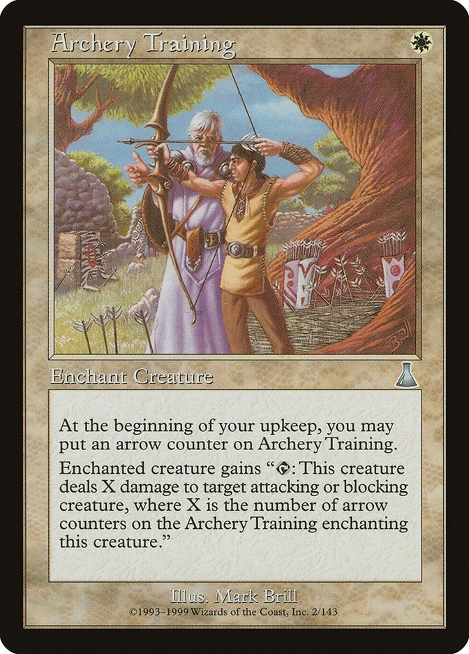 Image for Archery Training (2) (Urza's Destiny) - Magic: The Gathering