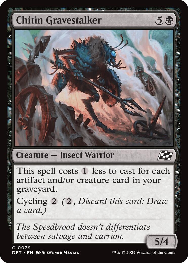 Chitin Gravestalker (79) (Aetherdrift) (DFT)