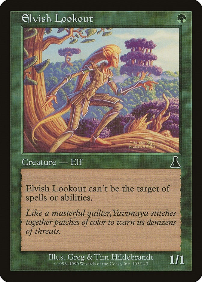 Image for Elvish Lookout (103) (Urza's Destiny) - Magic: The Gathering