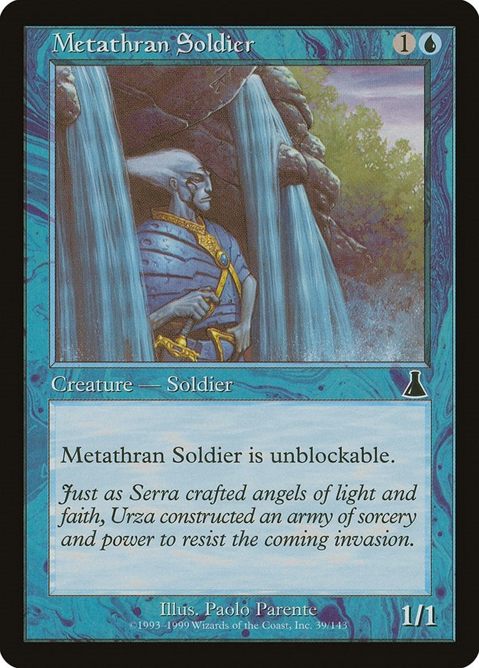 Image for Metathran Soldier (39) (Urza's Destiny) - Magic: The Gathering