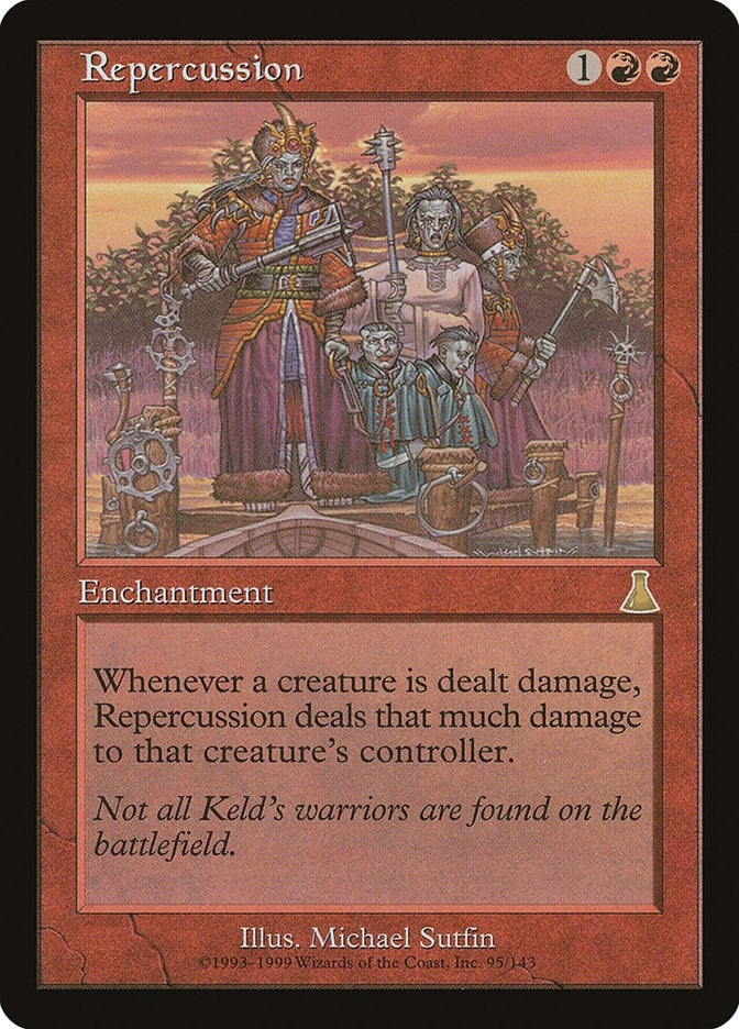 Image for Repercussion (95) (Urza's Destiny) - Magic: The Gathering