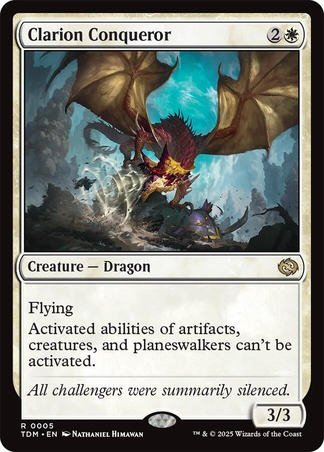 Clarion Conqueror (5) (Tarkir: Dragonstorm)