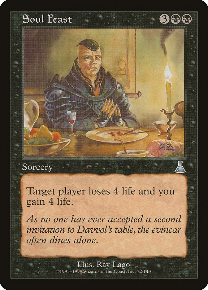 Image for Soul Feast (72) (Urza's Destiny) - Magic: The Gathering